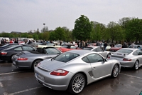 Porsche Cayman Esplanade de Lille avril 2009