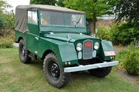 Land Rover construit sous licence par Minerva Exposition à Wervik