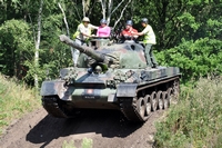 Panzer 68 Tanks in town 2009