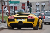 Lamborghini Murcielago LP640 Esplanade de Lille mars 2010