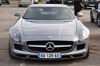 Mercedes SLS AMG Esplanade de Lille, février 2013