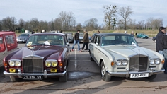 Rolls-Royce Silver Shadow Esplanade de Lille, février 2013