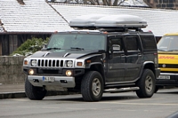 Hummer H2 Carspotting à Nuremberg