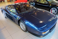 blue Testarossa Ferrari Eberlein Kassel