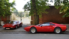 ferrari 308 gts Esplanade de Lille, septembre 2013