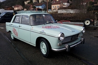 peugeot 404 rallye neige et glace 2014 départ de sochaux