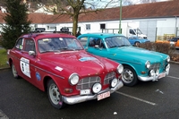 volvo amazon rallye neige et glace 2014 départ de sochaux