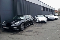 porsche panamera cayman boxster cayenne Présentation de la 918, Porsche Zentrum Hamburg