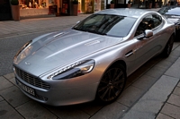 Aston Martin rapide carspotting hamburg hambourg