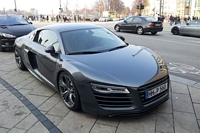 Audi R8 v10 carspotting hamburg hambourg