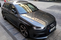 Audi RS4 carspotting hamburg hambourg