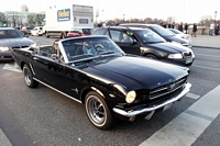 Ford Mustang convertible 65 carspotting hamburg hambourg