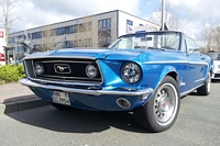 Ford Mustang convertible 68 Cars & Coffee Hambourg, april 2014, hamburg