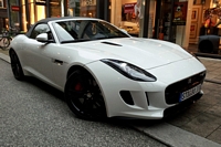 Jaguar F-Type roadster Carspotting à Hambourg, avril 2014 hamburg