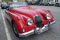 Jaguar XK150 Carspotting à Hambourg, avril 2014 hamburg