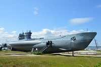 U-boot sous-marin U995 à Kiel Laboe