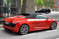 Audi R8 Carspotting à Hambourg, mai 2015 hamburg