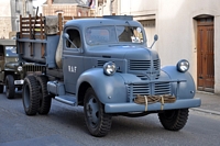 Dodge D60 benne aux couleurs de la RAF Isigny-sur-Mer 70ème anniversaire du débarquement en Normandie