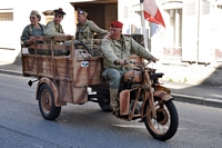 Gilera Isigny-sur-Mer 70ème anniversaire du débarquement en Normandie