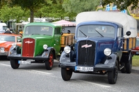 Ople blitz Oldtimermeile City Nord 2014 Hambourg Hamburg