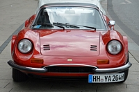 Ferrari Dino 246 GTS Carspotting à Hambourg, juin 2014 hamburg