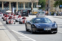 Ferrari 458 spider Carspotting à Hambourg, juin 2014 hamburg