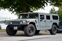 Hummer H1 Station wagon Carspotting à Hambourg, juin 2014 hamburg