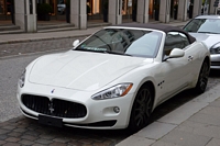 Maserati grand cabrio Carspotting à Hambourg, juin 2014 hamburg