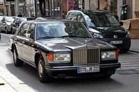 Rolls-Royce Silver Spur Carspotting à Hambourg, juin 2014 hamburg