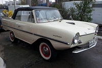 Amphicar Oldtimer Tankstelle Hambourg hamburg