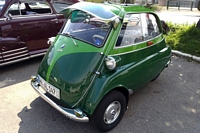 BMW Isetta Oldtimer Tankstelle Hambourg hamburg