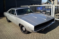 dodge charger 68 Oldtimer Tankstelle Hambourg hamburg