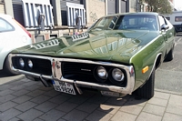 Dodge Charger Oldtimer Tankstelle Hambourg hamburg