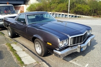 Ford Ranchero Oldtimer Tankstelle Hambourg hamburg