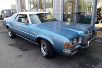 Mercury Cougar Oldtimer Tankstelle Hambourg hamburg