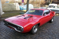 plymouth road runner Oldtimer Tankstelle Hambourg hamburg