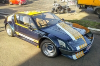 Renault Alpine A310 Oldtimer Tankstelle Hambourg hamburg