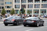 Aston Martin DB9 Carspotting à Hambourg, juillet 2014 Hamburg