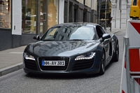 Audi R8 Carspotting à Hambourg, juillet 2014 Hamburg