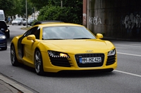 Audi R8 Carspotting à Hambourg, juillet 2014 Hamburg