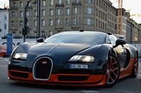 bugatti veyron grand sport vitesse Carspotting à Hambourg, juillet 2014 Hamburg