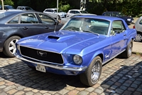 Ford Mustang coupé 1968 Carspotting à Hambourg, juillet 2014 Hamburg