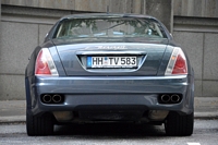 Maserati Quattroporte V Carspotting à Hambourg, juillet 2014 Hamburg