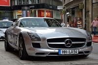 mercedes sls amg Carspotting à Hambourg, juillet 2014 Hamburg