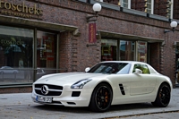 mercedes sls amg roadster Carspotting à Hambourg, juillet 2014 Hamburg