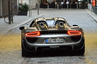 porsche 918 spyder weissach package Carspotting à Hambourg, juillet 2014 Hamburg