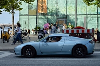 Tesla Roadster Carspotting à Hambourg, juillet 2014 Hamburg