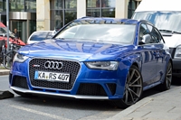 audi rs4 Carspotting à Francfort (Frankfurt-am-Main), août 2014