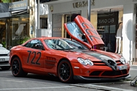 mercedes slr mclaren Carspotting à Francfort (Frankfurt-am-Main), août 2014