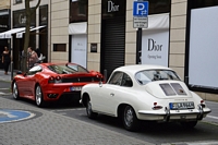 porsche 356 Carspotting à Francfort (Frankfurt-am-Main), août 2014